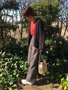 「CONVERSE（コンバース）のconverse（コンバース） ALL STAR OX（オールスターOX）（スニーカー）」を使った、Rico's♡さん（レディース・152cm）の冬コーディネート