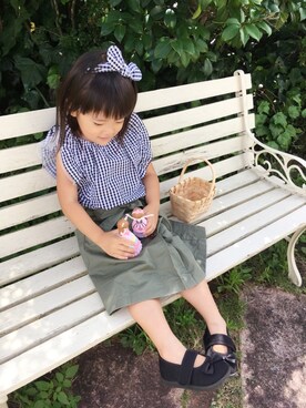 Rico's♡さん（キッズ・90cm）の夏コーディネート