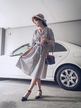 ayさん（レディース・165cm）の夏コーディネート