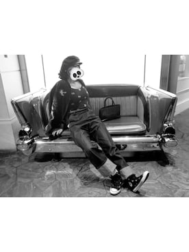 「SAVOY（サボイ）のアイテム」を使った、ayさん（レディース・166cm）の冬コーディネート