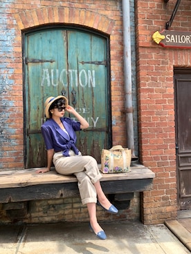 ayさん（レディース・166cm）の夏コーディネート