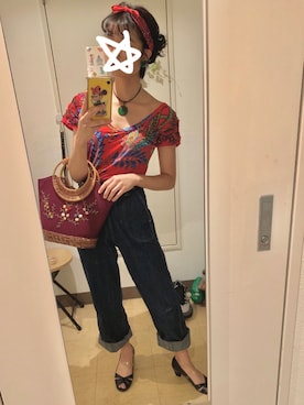 「SAVOY（サボイ）のアイテム」を使った、ayさん（レディース・166cm）の秋コーディネート