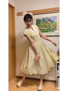 シャツワンピースを使った 昭和 のレディース人気ファッションコーディネート Wear