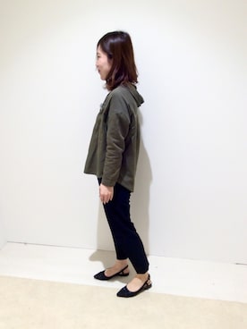 「キレイめパンツ」｜ORTR 神戸 マルイ店さん（レディース・163cm）の春コーディネート