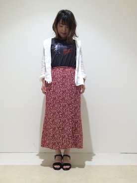 ORTR 神戸 マルイ店さん（レディース・163cm）の夏コーディネート