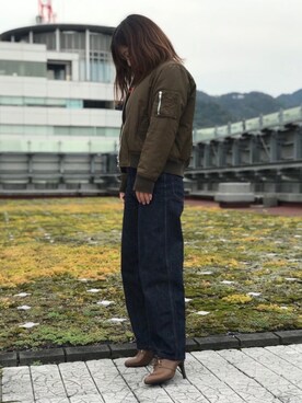 「オリエンタルトラフィック」｜「アイテム（ブーティ）」を使った、ORTR 神戸 マルイ店さん（レディース・163cm）の秋コーディネート