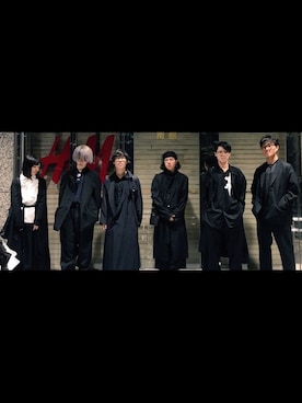 「Yohji Yamamoto（ヨウジヤマモト）のアイテム（その他）」を使った、Daiki Takayamaさん（メンズ・166cm）の秋コーディネート