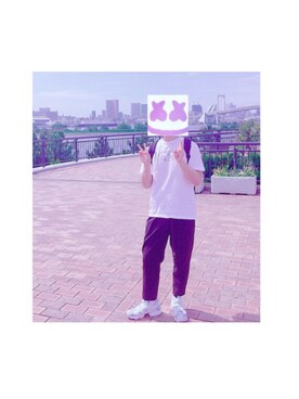 「お台場」｜たーさん（メンズ・172cm）の春コーディネート
