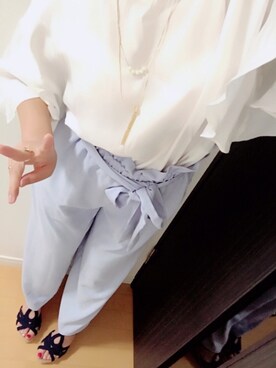 ayaさん（レディース・152cm）の夏コーディネート