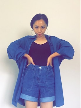 「アイテム（ピアス（両耳用））」を使った、Reina   さん（レディース・150cm・30代）の春コーディネート