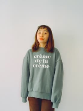 「アイテム（スウェット）」を使った、Reina   さん（レディース・149cm・30代）の冬コーディネート