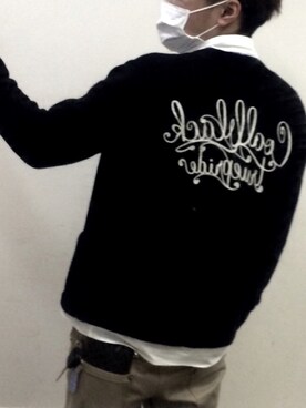 「DELAY by Win & Sons（ディレイバイウィンアンドサンズ）のアイテム」を使った、VellWoodさん（メンズ・167cm）の冬コーディネート