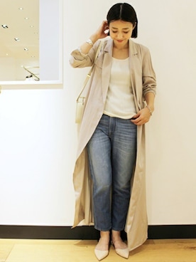 MIKAさん（レディース・160cm）の春コーディネート