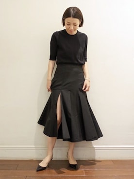 「GIGI（ジジ）のアイテム」を使った、MIKAさん（レディース・160cm）の春コーディネート