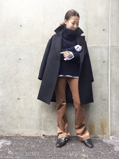 美品✨ドゥーズィエムクラス　メルトンウール　ダブルクロスコート　キャメル 中古・古着通販】MUSE de Deuxieme Classe (ミューズ ドゥーズィエム