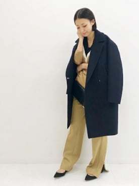 MIKAさん(レディース・160cm)の冬コーディネート