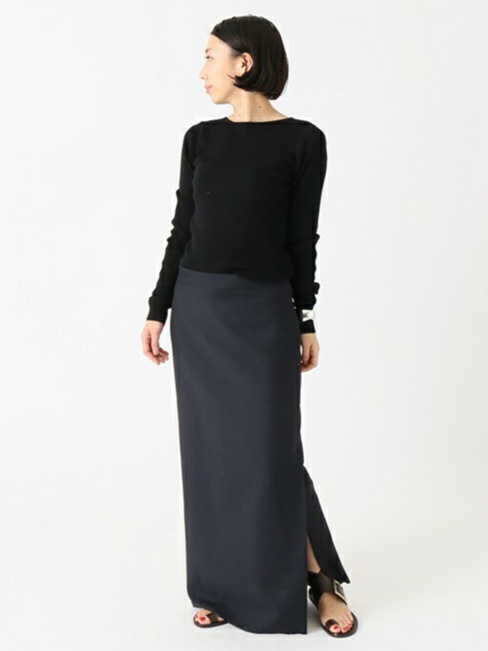 定価34100円 ドゥーズィエムクラス PAN ボートネックニット Deuxieme Classe（ドゥーズィエムクラス） ニット セーター *Eloise