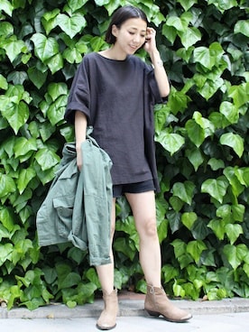 MIKAさん（レディース・160cm）の春コーディネート