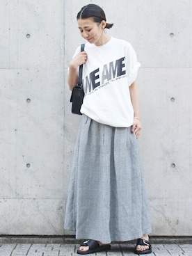 MIKAさん（レディース・160cm）の夏コーディネート