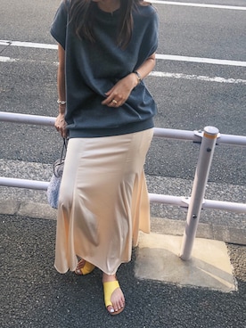 「DRIES VAN NOTEN（ドリスヴァンノッテン）のアイテム（トップス）」を使った、satocoさん（レディース・165cm）の秋コーディネート