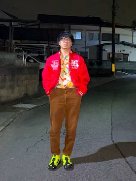ryoppyさん（メンズ・169cm）の冬コーディネート