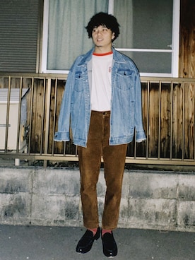 ryoppyさん（メンズ・169cm）の冬コーディネート