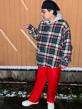 ryoppyさん（メンズ・169cm）の冬コーディネート