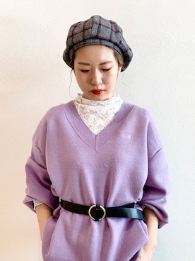 MATSUさん（レディース・158cm）の秋コーディネート