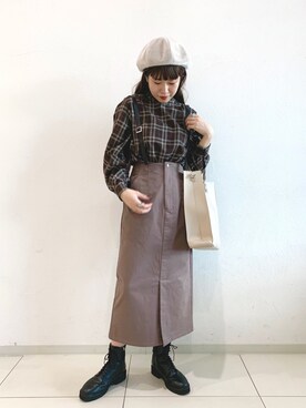 MATSUさん(レディース・158cm)の秋コーディネート