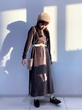 MATSUさん（レディース・158cm）の秋コーディネート