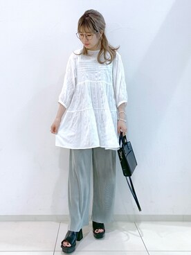 MATSUさん（レディース・158cm）の春コーディネート