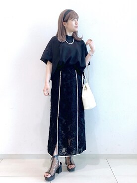 MATSUさん（レディース・158cm）の夏コーディネート