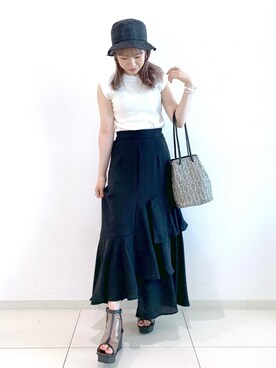 MATSUさん(レディース・158cm)の夏コーディネート