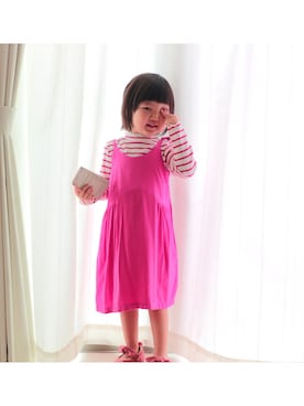 S&Eさん（キッズ・100cm）の秋コーディネート