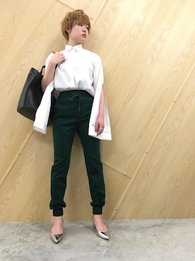 「Pippichic（ピッピシック）のアイテム」を使った、MIDWEST FUJIIさん（レディース・160cm）の春コーディネート