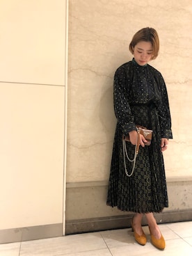 「PONTI（ポンティ）のアイテム」を使った、MIDWEST FUJIIさん（レディース・160cm）の夏コーディネート