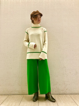 「603（ロクマルサン）のアイテム」を使った、MIDWEST FUJIIさん（レディース・160cm）の秋コーディネート