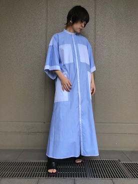 「baebae（ベベ）のアイテム」を使った、MIDWEST FUJIIさん（レディース・160cm）の春コーディネート