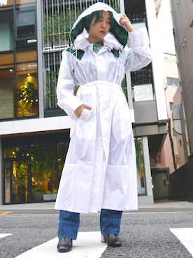 「TOGA PULLA（トーガ　プルラ）のアイテム（ジャケット/アウター）」を使った、MIDWEST FUJIIさん（レディース・160cm）の冬コーディネート