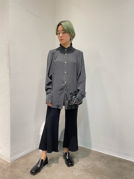 「AKIRANAKA（アキラナカ）のアイテム」を使った、MIDWEST FUJIIさん（レディース・160cm）の冬コーディネート