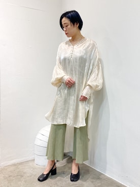 「AKIRANAKA（アキラナカ）のアイテム」を使った、MIDWEST FUJIIさん（レディース・160cm）の冬コーディネート