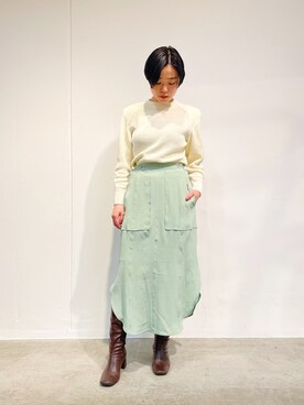 PHOTOCOPIEU（フォトコピュー）のスカートを使った人気ファッション 