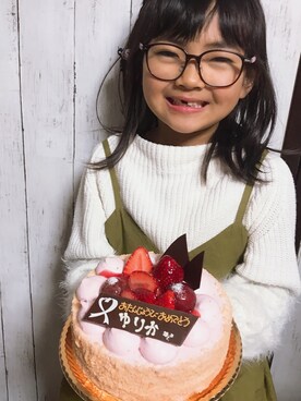 「アイテム（キャミソール）」を使った、yuririさん（キッズ・110cm）の春コーディネート