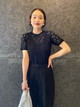 「ヤングアンドオルセン」｜AKARIさん（レディース・157cm）の春コーディネート