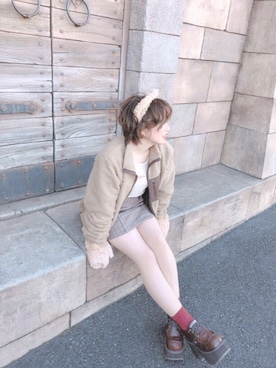 ミニー🐭さん（レディース・156cm）の春コーディネート