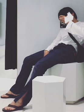 「reca（レカ）のアイテム」を使った、®️『U170』さん（メンズ・170cm）の夏コーディネート