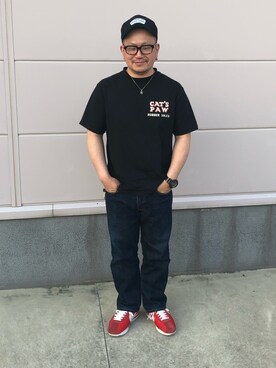 「CHESWICK（チェスウィック）のアイテム」を使った、SHUさん（メンズ・167cm）の春コーディネート