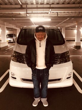 「Carter's（カーターズ）のアイテム」を使った、SHUさん（メンズ・168cm）の冬コーディネート