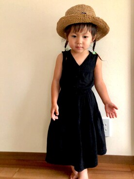 s♡mさん（キッズ・90cm）の夏コーディネート