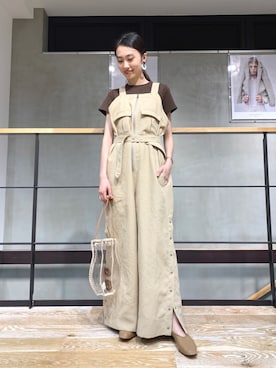 「EARIH（アーリ）のアイテム」を使った、yukichiさん（レディース・163cm）の夏コーディネート